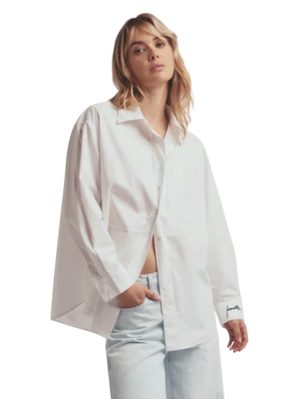 Favorite Daughter The Door is Always Open Ex Boyfriend Button Down Shirt